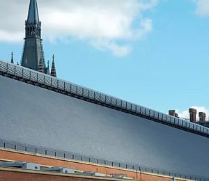 Welsh slate roof